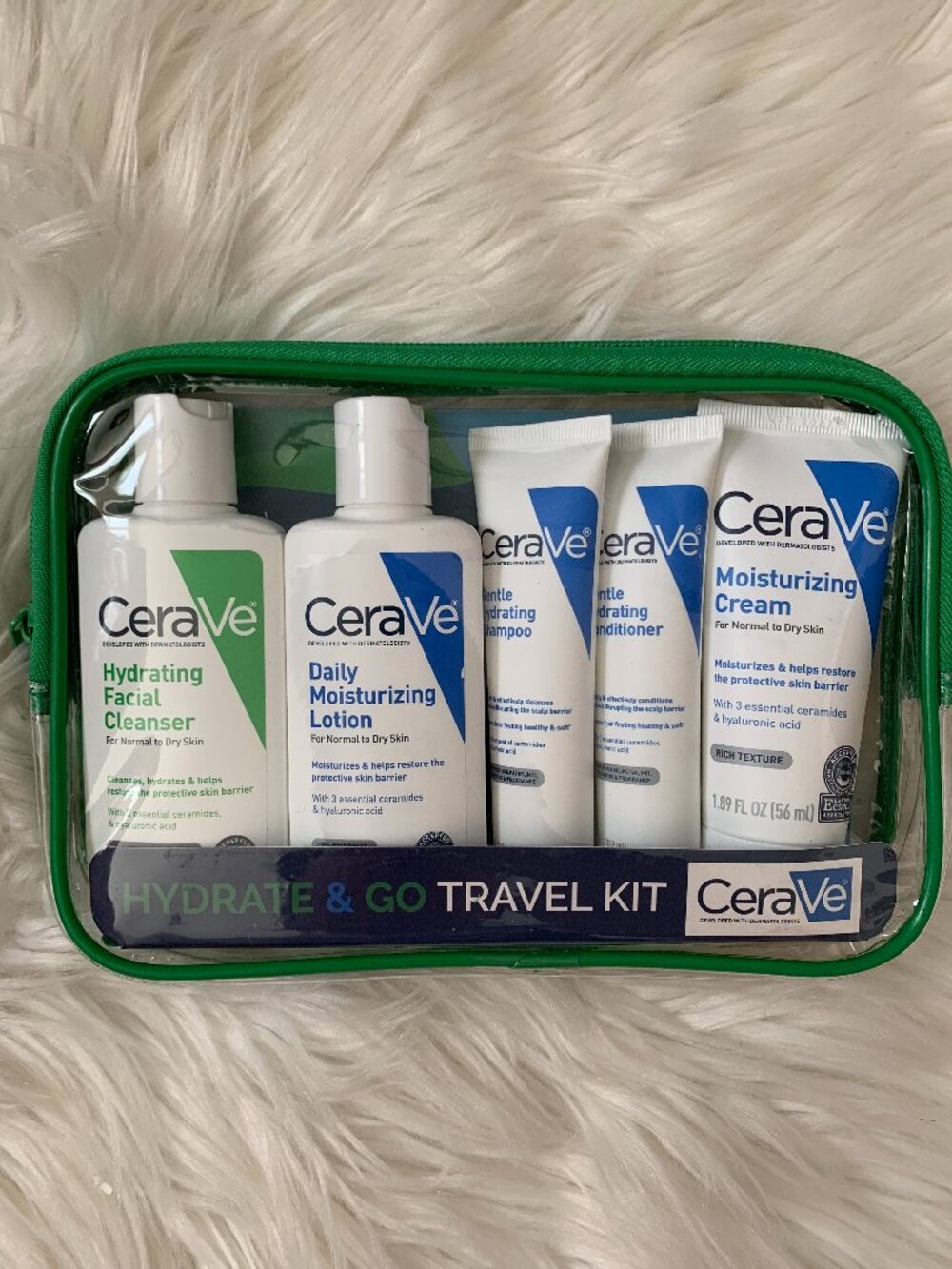 CERAVE x UO Exclusive Hydrate & Go Mini Travel Skincare Set (5 PIECES)